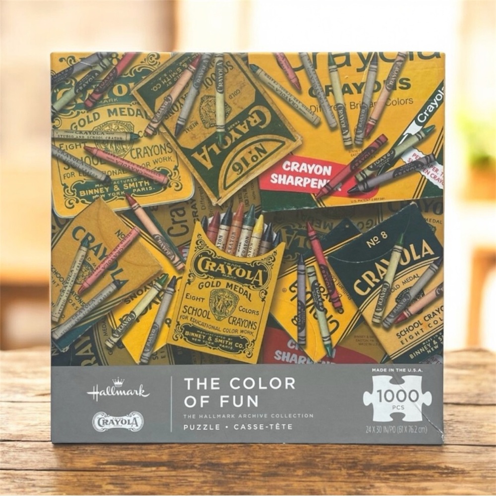 🧩 Hallmark Crayola 1000 PCS Puzzle